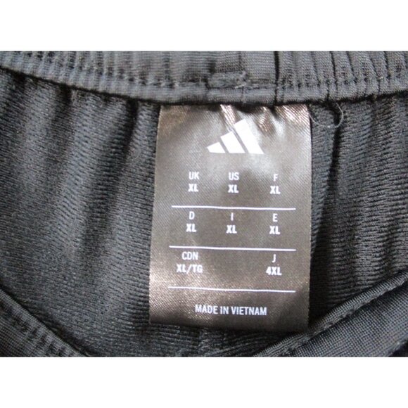 Adidas Black & White Essential Track Pants Athletic Warmup Bottoms XL - Picture 3 of 10
